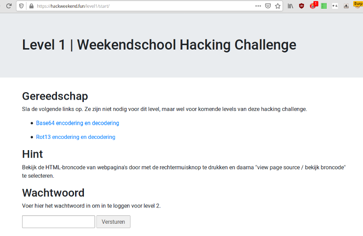 Screenshot of hackweekend.fun